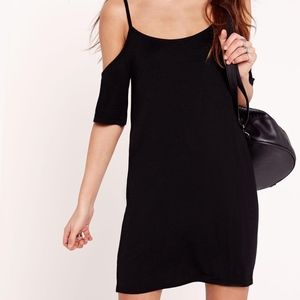 URBAN OUTFITTER  Cold shoulder T-Shirt Dress